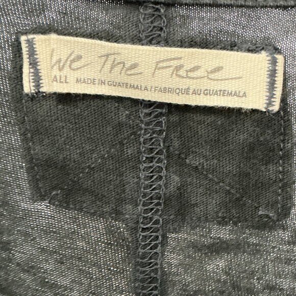 Free People Fade Into You Women's Size S Metal Stiletto Shirt NWT - Picture 5 of 7